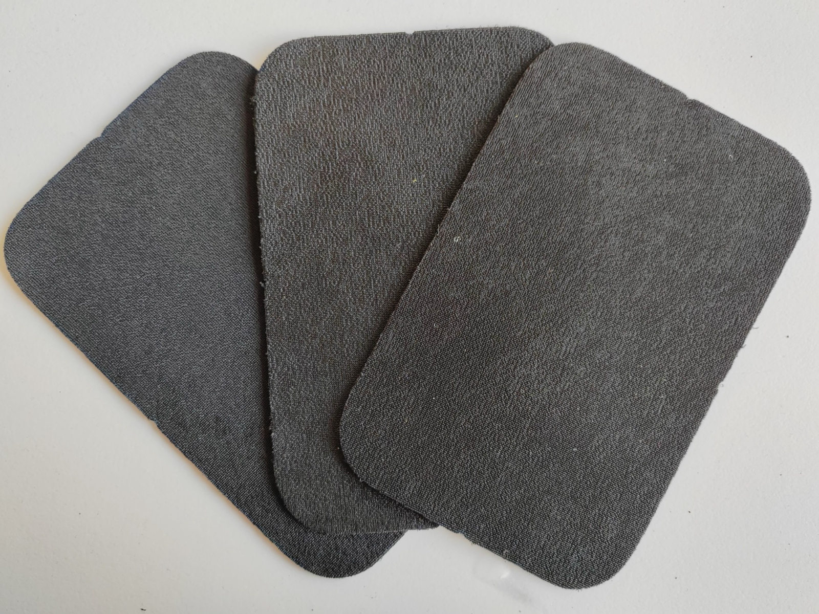 Black Short Shiny Terry