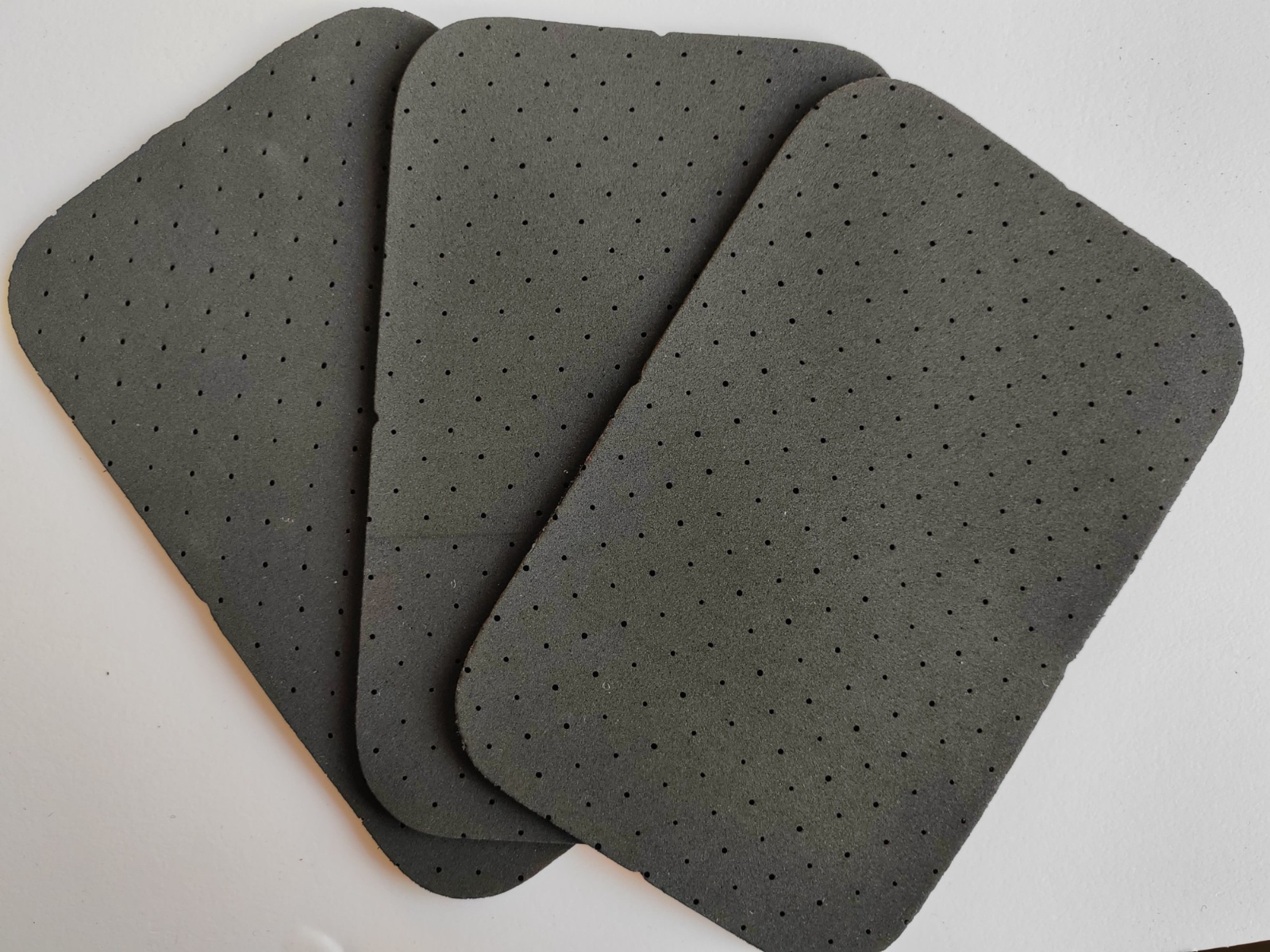 Black Perforated Fabric