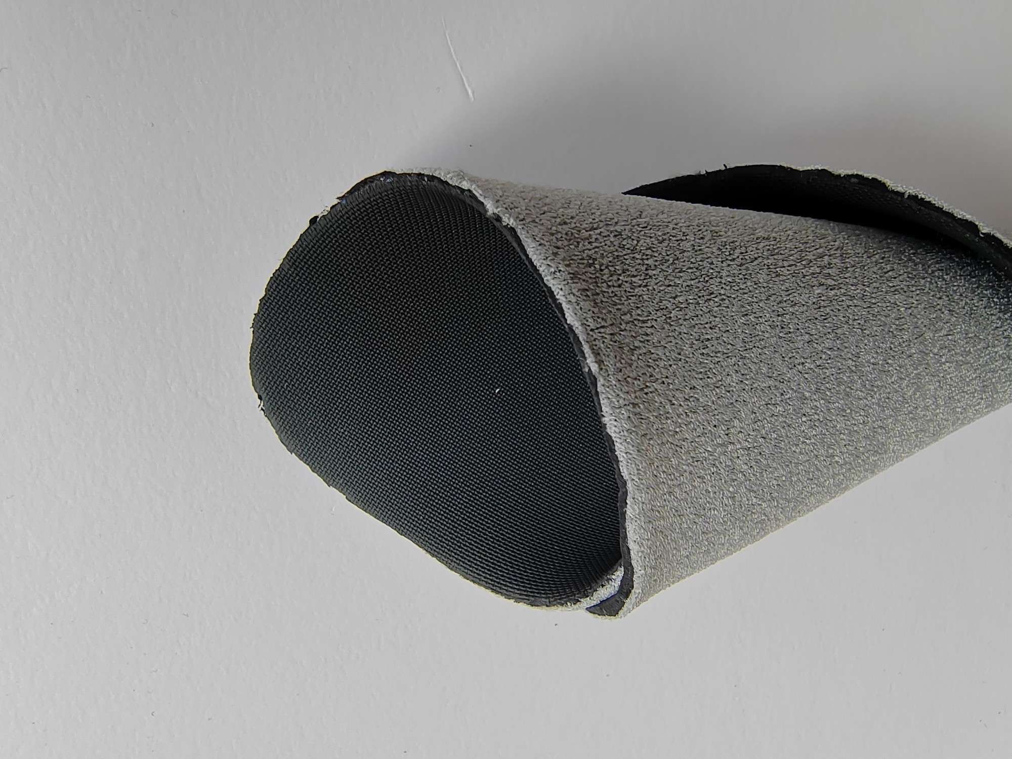 Brushed mercerized fabric